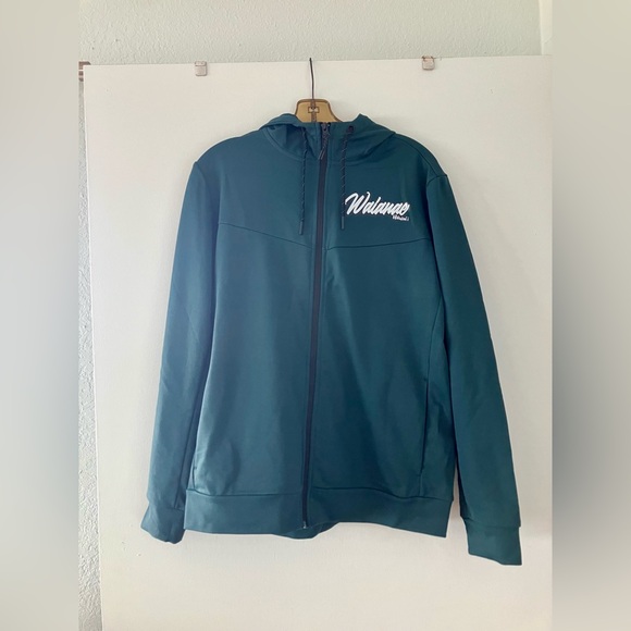 NWOT 32 Degrees Green Jacket with Waianae, Hawaii Logo - Picture 1 of 6